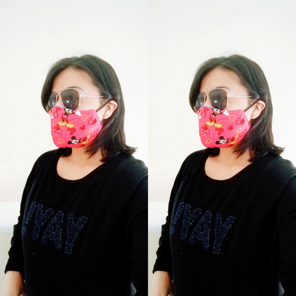 Mickey mouse face mask Washable